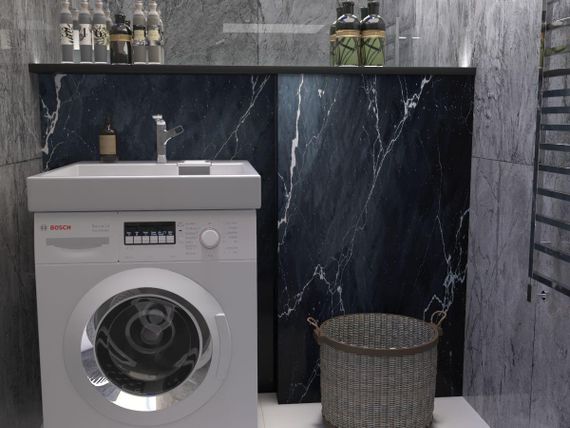 Умивальник на пральну машину Redokss San TITAN 60х70см | Зображення 4