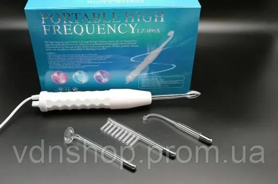 Дарсонваль для догляду за волоссям, шкірою обличчя та тіла в домашніх умовах, косметологічний апарат | Зображення 5