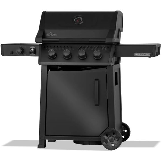 Газовий гриль Napoleon Phantom Freestyle Pro 425 з бічним пальником SIZZLE ZONE та дверкою, чорний мат FP425DSIBPK-1-UA-PHM Код: 013902 | Зображення 2