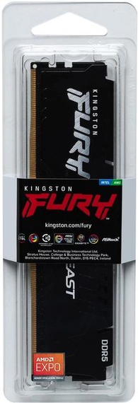 Память ПК Kingston DDR5 32GB 6000 FURY Beast EXPO KF560C30BBE-32 | Зображення 4
