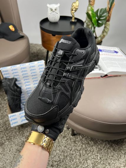 Чоловічі кросівки ASICS Gel-Kahana 8 Gore-Tex All Black весна / лето / осень A4220 46 29- 29.5 см | Зображення 4