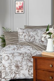 Постельное белье First Choice Ranforce 200 х 220 см Rozen Mink