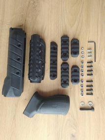 Сет на ак-47/ак-74 Цевье на ак-47 Пистолетная ручка на ак-47 Обвес на ак