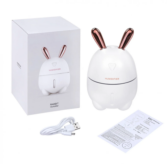 Увлажнитель воздуха и ночник 2в1 Humidifiers Rabbit | Зображення 3