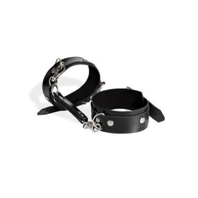 Наручники из экокожи Art of Sex - Eva, цвет черный sexstyle