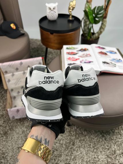 Чоловічі кросівки New 574 Black White , В'єтнам A4203 44 28.5 см | Зображення 4