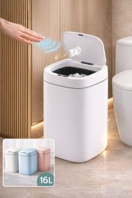 Ведро для мусора со смарт-датчиком приближение Smart trash can 16 л
