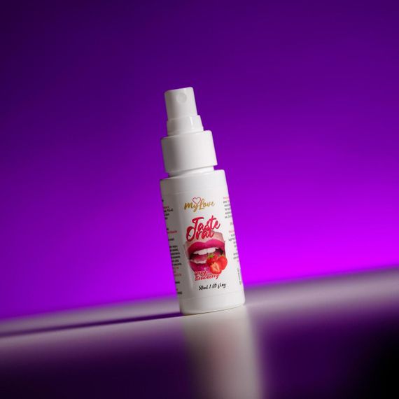 Оральний спрей - MyLove Taste Oral Spray Strawberry, 50 мл Sex Aura | Зображення 1