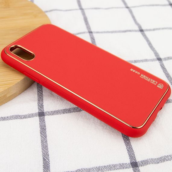 Шкіряний чохол Xshield для Apple iPhone XR (6.1") Червоний / Red | Зображення 1