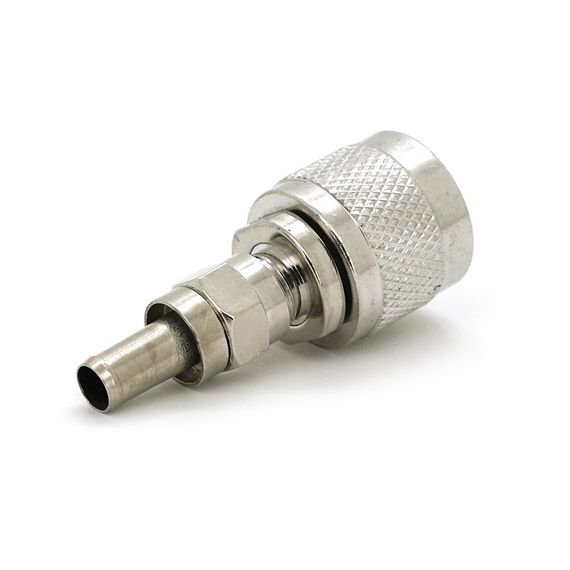 Роз. N Type Male обжим RG6/RG5/LMR300/RG304/РК-75/5D-FB цена за 1 шт | Зображення 1