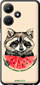 Чохол на Infinix Hot 30i Єнотик з кавуном "4605b-3045-2448"