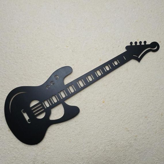 Панно декоративная картина на стену Гитара LED подсветка 742х250 acr-p000106 | Зображення 6