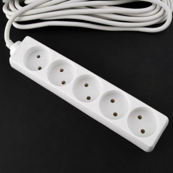 Сетевой удлинитель X-5C/3 2x1.5 WH | Зображення 2