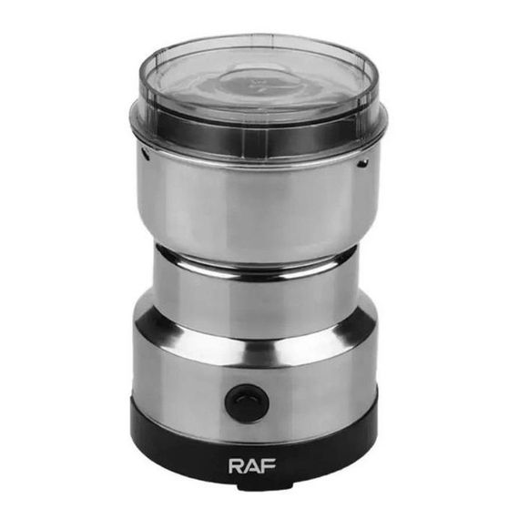 Кофемолка RAF R-7113 мощная роторная, измельчитель электрический, из нержавеющей стали FX-482 150 Вт | Зображення 1