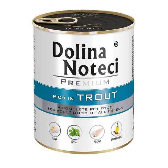 Dolina Noteci Premium 800г консерва для собак с форелью