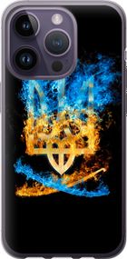 Чехол на iPhone 14 Pro Герб "1635u-2646-17620"
