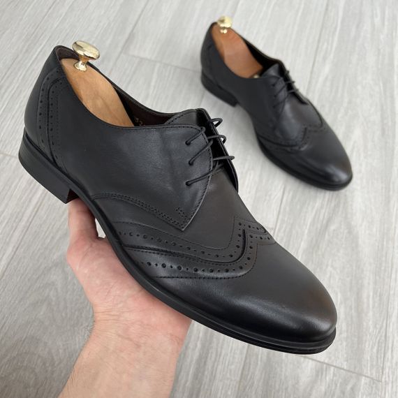 Качественные кожаные броги 39 размер | Зображення 3