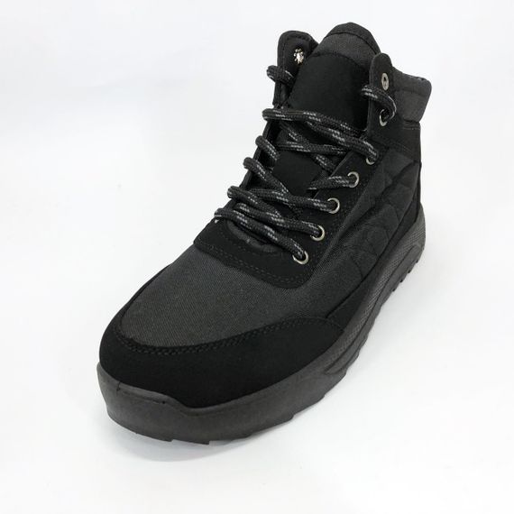 Удобные качественные зимние кроссовки 41р, Теплые зимние кроссовки мужские мех Высокие термо TK-36 | Зображення 5