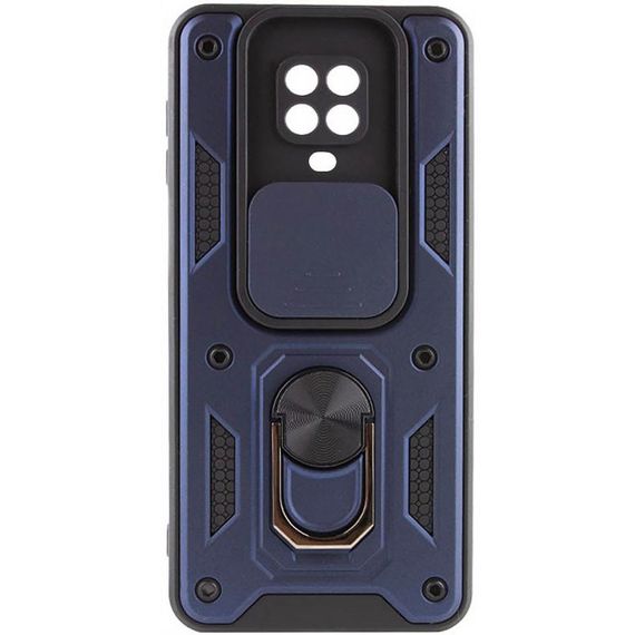 Чохол Ummi Camshield Serge Ring для Xiaomi Redmi Note 9s / Note 9 Pro / 9 Pro Max Синій