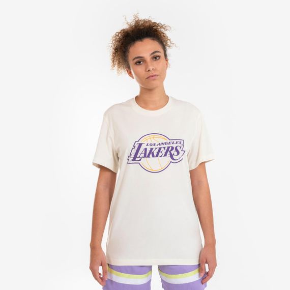 Футболка 900 NBA Lakers для баскетболу біла - 2XL. | Зображення 3