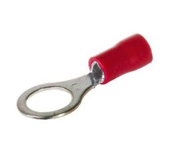 Наконечник кольцевой с изоляцией RV1.25-4 (0.5-1.5/4) красный Ny95500072