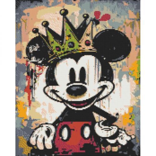 Алмазная мозаика "Микки Маус" 40х50 см
