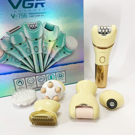 Епілятор VGR V-756 GOLD 7 в 1 | Зображення 6