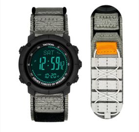 Чоловічий годинник Awarder 036 Nylon Tactic Black-Grey 1202-0106