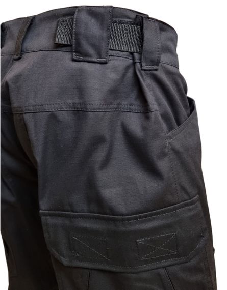 Штаны тактические Tactic4Profi рип-стоп черные M | Зображення 4
