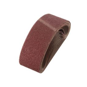 Стрічка шліфувальна 75*533 мм, К40, 10 од. INTERTOOL BT-0404