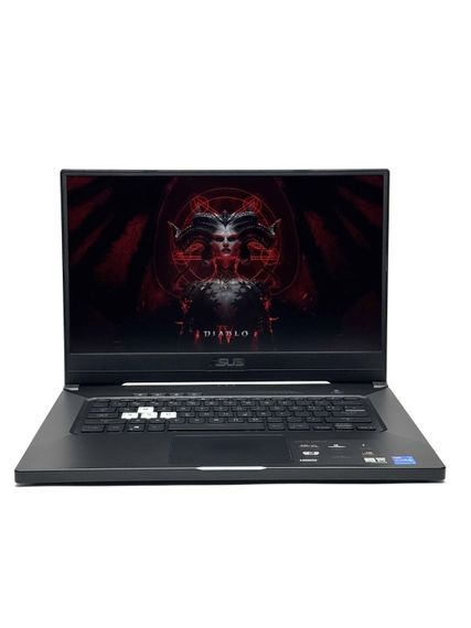 Игровой ноутбук Asus TUF Dash F15 FX516P / 15.6" (1920x1080) IPS / Intel Core i7-11370H (4 (8) ядра по 3.0 - 4.8 GHz) / 16 GB DDR4 / 512 GB SSD / nVidia GeForce RTX 3060, 6 GB GDDR6, 192-bit / WebCam / Win 11 б/у | Зображення 1