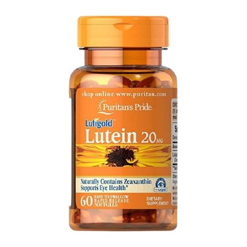 Лютеїн Puritan's Pride Lutein 20 mg with Zeaxanthin 60 Softgels