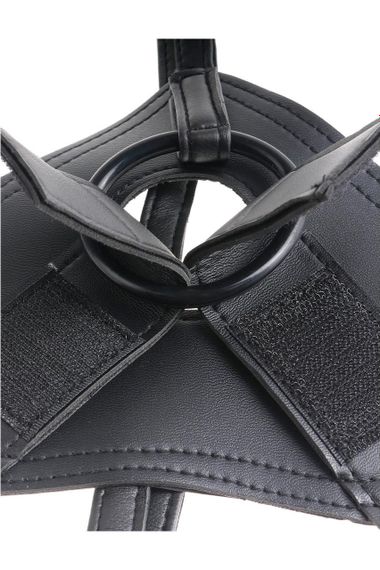 Страпон реалистичный Pipedream King Cock Strap-On с кольцевой крепью, на трусиках, бежевый sexstyle | Зображення 2