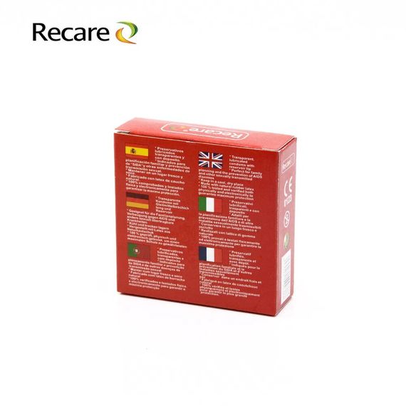 Презервативы Recare Cola Dotted&Ribbed Condoms 3 шт, с пузырьками и ребрами, аромат: | Зображення 1