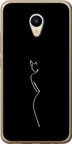 Чехол на Meizu M5 Силуэт1 "4590u-420-17620"