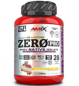 Протеин Amix Nutrition ZeroPro Protein 1000 g /29 servings/ Creamy Vanilla Cheescake