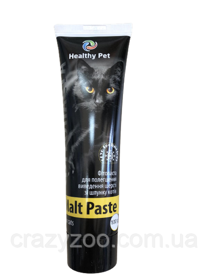 Паста для котів шерстевивідна Healthy Pet Malt Paste 100 г | Зображення 1