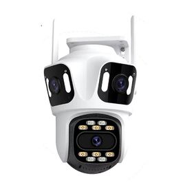 Зовнішня 15 MP IP WiFi камера QEARIM EP15+ ICSEE 3 Лінзи