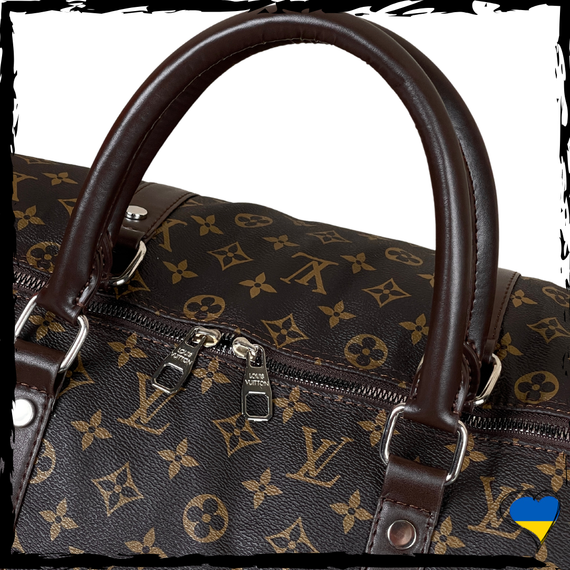 Сумка брендовая дорожная Louis Vuitton. Сумка Луи Виттон. Багажная, спортивная сумка LV, ЛВ | Зображення 2