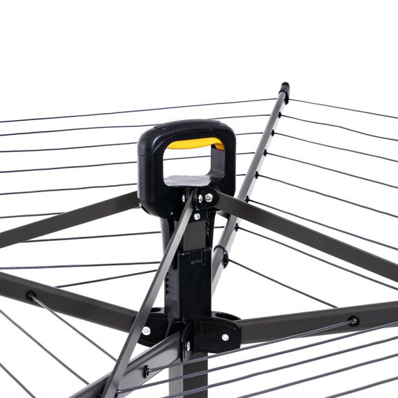 Сушарка для білизни підлогова Casa Si Pop-Up Rotary 20m Anthracite (CS92039B) | Зображення 2