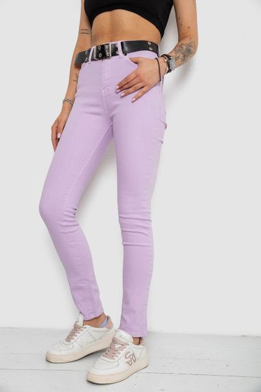 Джинсы женские Skinny Американки, цвет сиреневый, 182R00223 | Зображення 2