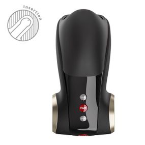 Мастурбатор для головки пеніса Fun Factory COBRA LIBRE II Black, 2 мотори, гра без рук Sex Aura