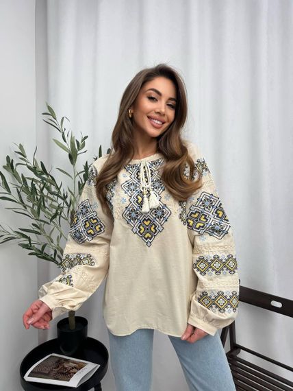 Вишиванка блуза жіноча  " Весна"
