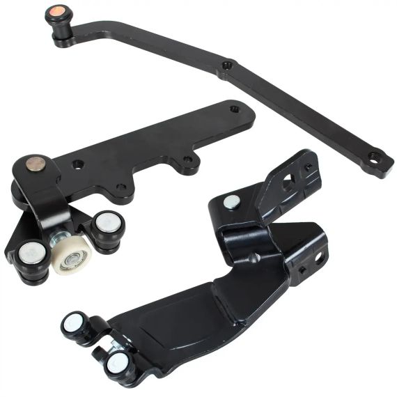 Opel COMBO (з 2012-) ролики бічних правих зсувних дверей комплект 3 шт верхній, нижні, середній, Опель Комбо