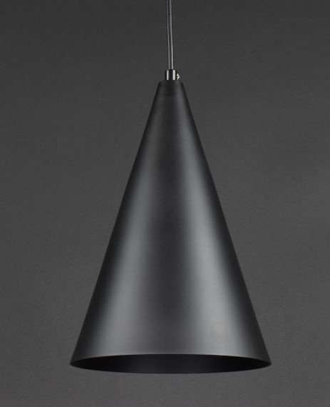 Люстра підвісна LOFT на 1 лампочку 27598 Чорний 35-190х19х19 см. | Зображення 2