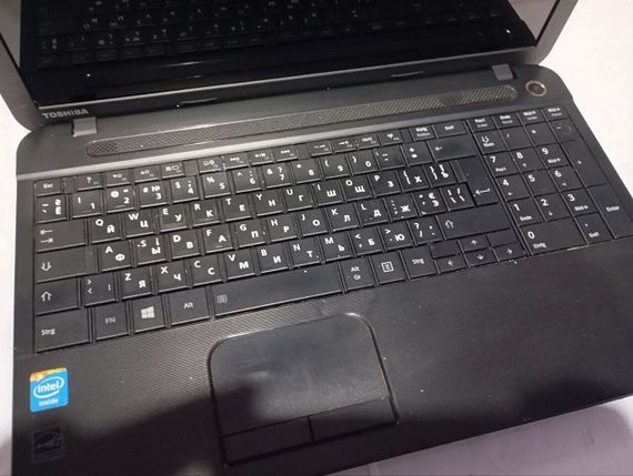 Ноутбук Б-класс Toshiba Satellite C50-A-1JM / 15.6" (1366x768) TN / Intel Celeron N2840 (2 ядра по 2.16 - 2.58 GHz) / 4 GB DDR3 / 128 GB SSD / Intel HD Graphics / WebCam / DVD-RW б/у | Зображення 7