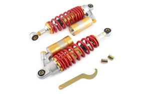 Амортизаторы (пара)   GY6, DIO ZX   290mm, газомасляные   EVO