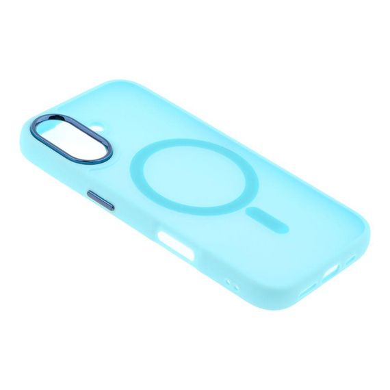 Чохол TPU+PC Space Magnetic Color with Magsafe для iPhone 16 Plus Колір Фіолетовий | Зображення 8