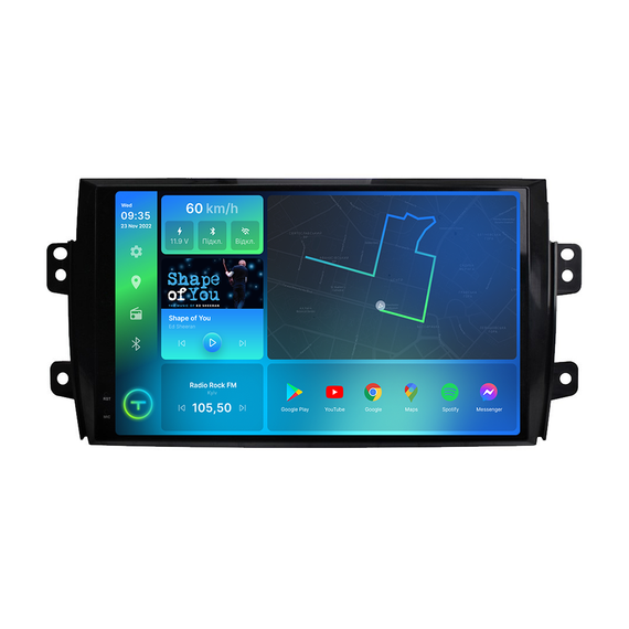 Штатна магнітола Torssen 2K Suzuki Grand Vitara 05-15 F98256 4G Carplay DSP | Зображення 1