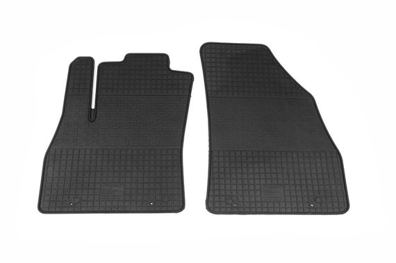 Резиновые коврики (Polytep) 2 шт, легкий запах резины для Fiat Fiorino/Qubo 2008-2024 гг | Зображення 6